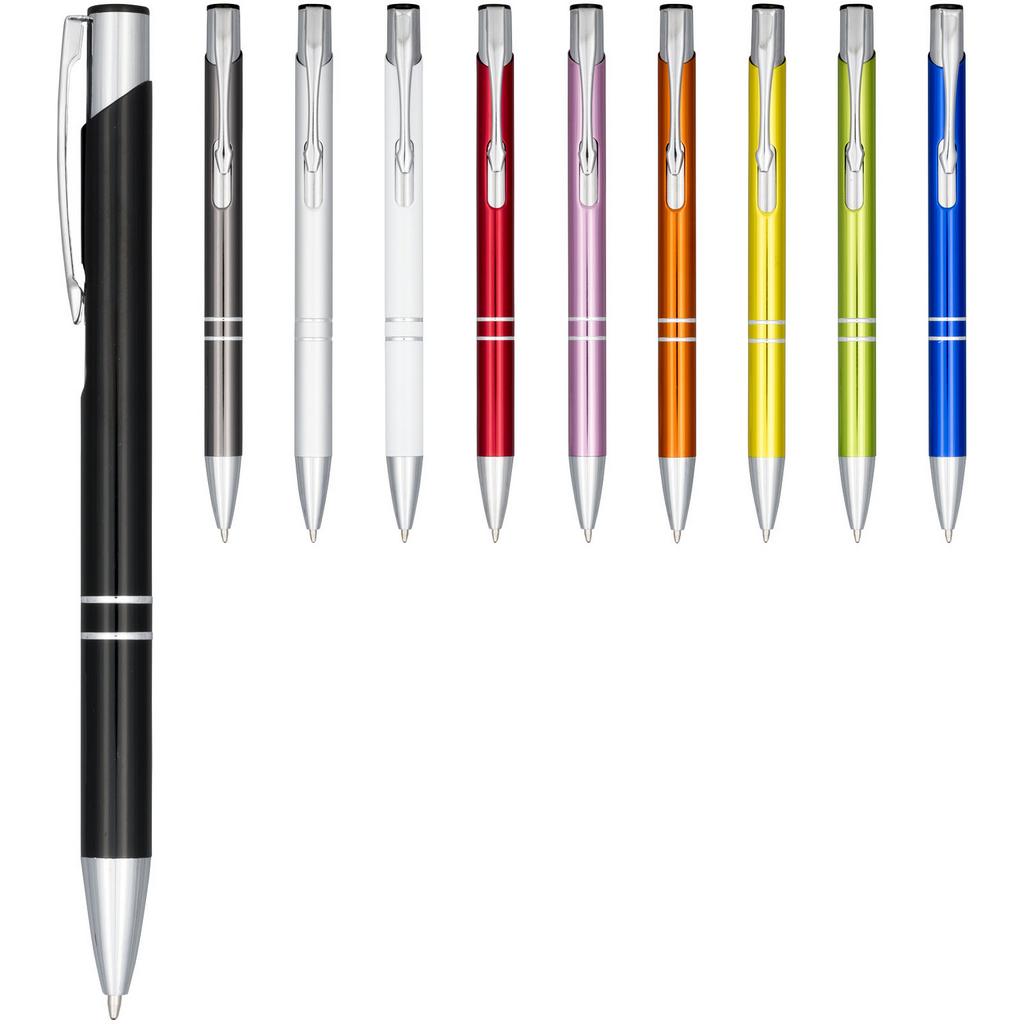 Moneta anodized aluminium blue ink